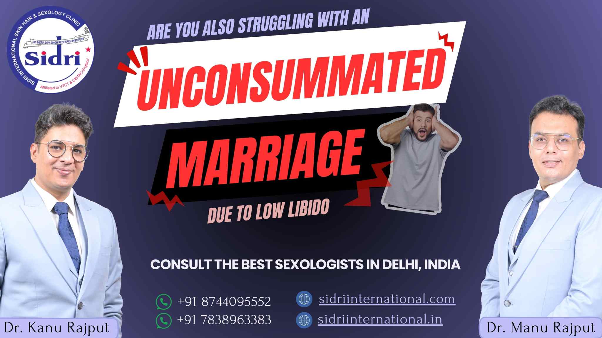 Manu Rajput Low Libido in Unconsummated Marriages | Causes, Symptoms & Solutions
